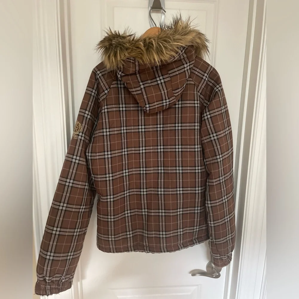 Betty Rides Plaid Snow Jacket - Picture 2 of 4